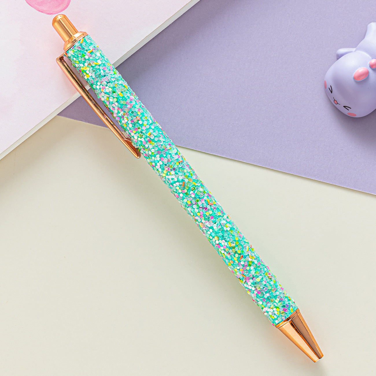 Venta al por mayor Bolígrafo De Lentejuelas De Metal